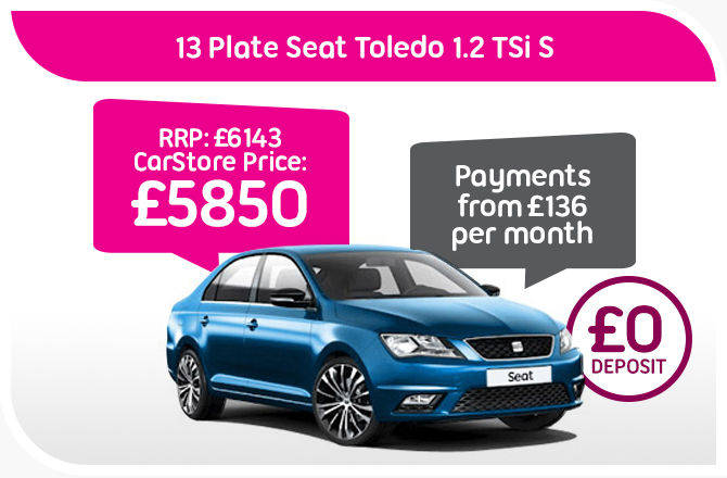 13 Plate Seat Toldeo 1.2 TSI 85 S 5dr